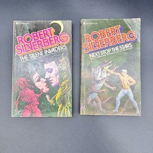 Robert Silverberg Vintage Paperback books set of 2